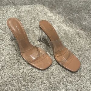 ZARA CLEAR HEEL